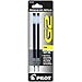 Pilot G2 Gel Ink Refill 2-Pack for Rolling Ball Pens Fine Point Navy Blue (77252)