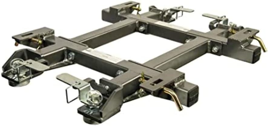 Husky Towing Fifth Wheel Trailer Hitch Rail Adapter 33117, Compatible with 16K Standard Fifth Wheel Hitches, 16000 Pound Gross Weight Carrying Capacity, Fits 2011-2025 Ford F-250/ F-350 Super Duty