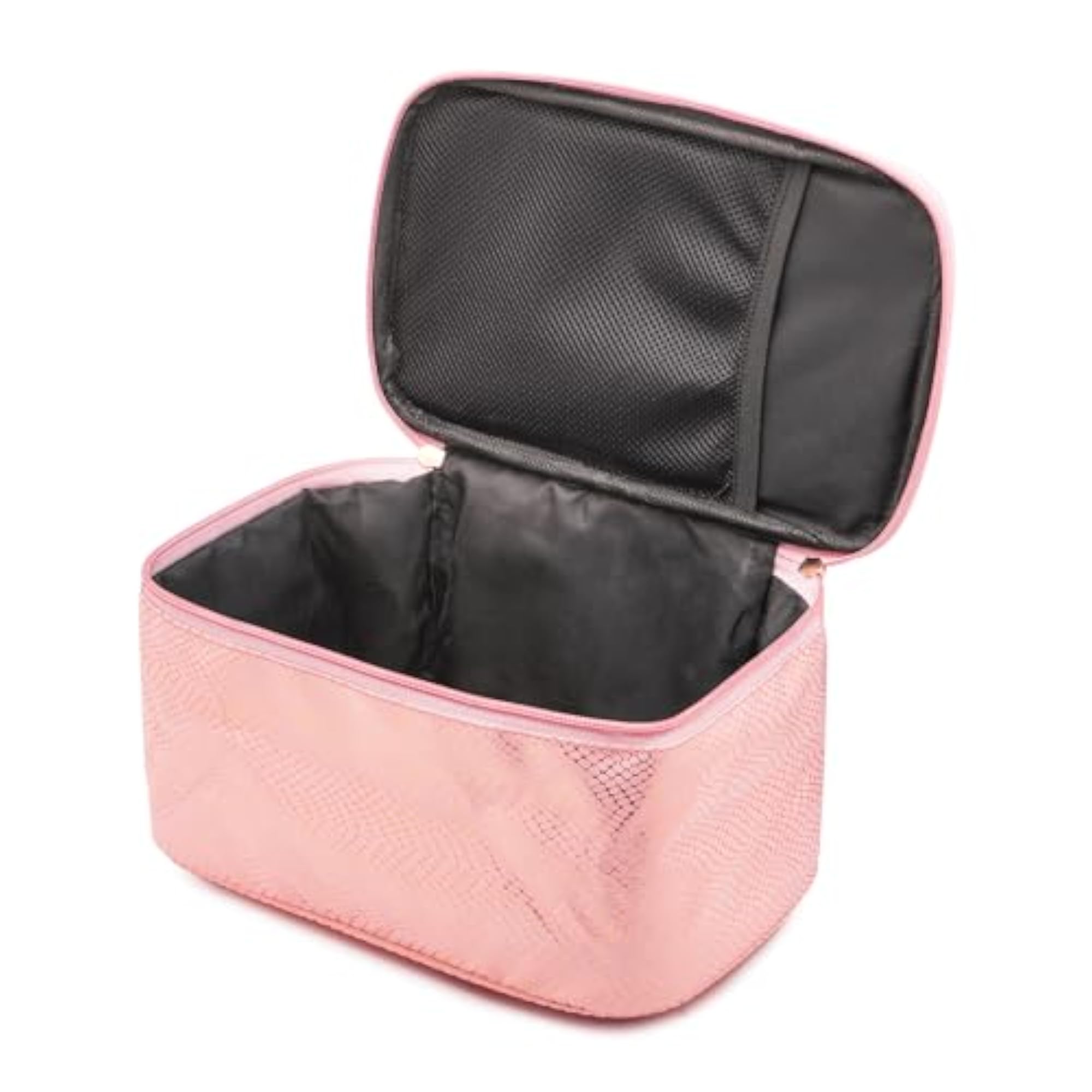 Women's Spacious PU Leather Cosmetic Bag, Waterproof