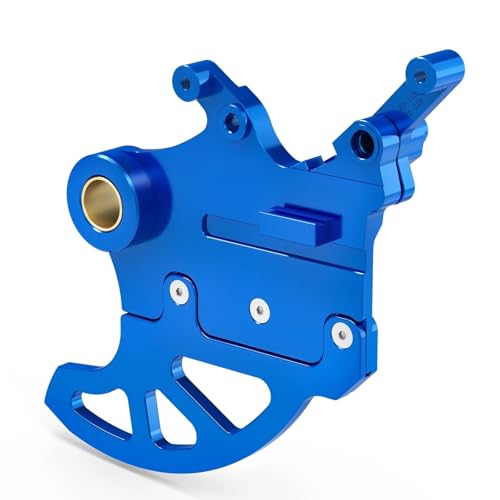 Protection disque frein arrière et guide chaîne moto pour enduro Yamaha
