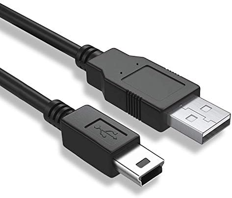 XINYUWIN Mini USB 5Pin Power Cord 5FT Compatible with Garmin GPS Navigator Nuvi 50lmt 52lm 55lmt 57lm 67lm 2457lmt 2557lmt 2589lmt 2597lmt 2689lmt 2555lmt 2595lmt 40lm 255w; Gpsmap 62s Charging Cable