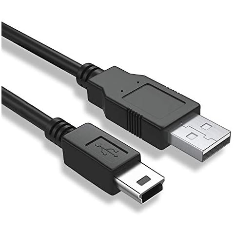 XINYUWIN Mini USB 5Pin Power Cord 5FT Compatible with Garmin GPS Navigator Nuvi 50lmt 52lm 55lmt 57lm 67lm 2457lmt 2557lmt 2589lmt 2597lmt 2689lmt 2555lmt 2595lmt 40lm 255w; Gpsmap 62s Charging Cable Cover