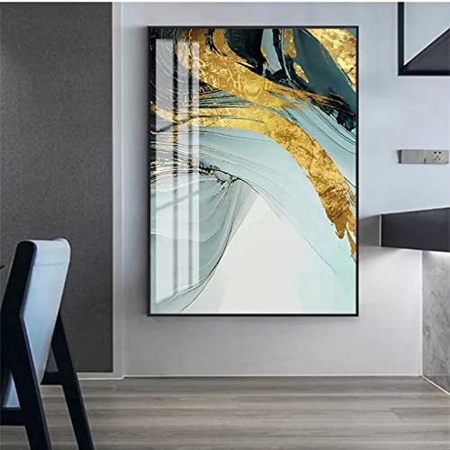Tableau abstrait moderne WAXBHERWS pour salon | Déco murale unique