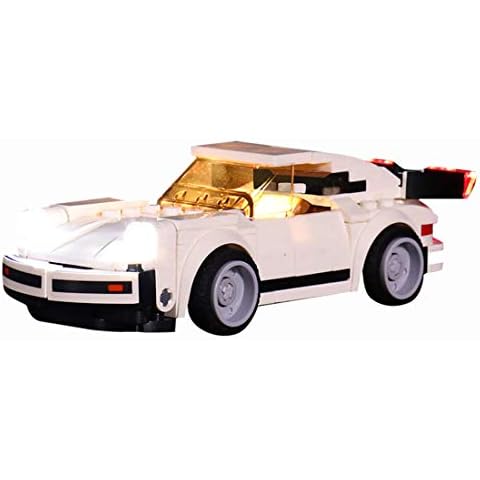 MOEGEN LED Lighting Set for Lego Speed Champions 1974 Porsche 911 Turbo 3.0 75895, Light Kit Cover