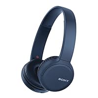 Sony WHCH510 On-ear Wireless Headphones, Blue