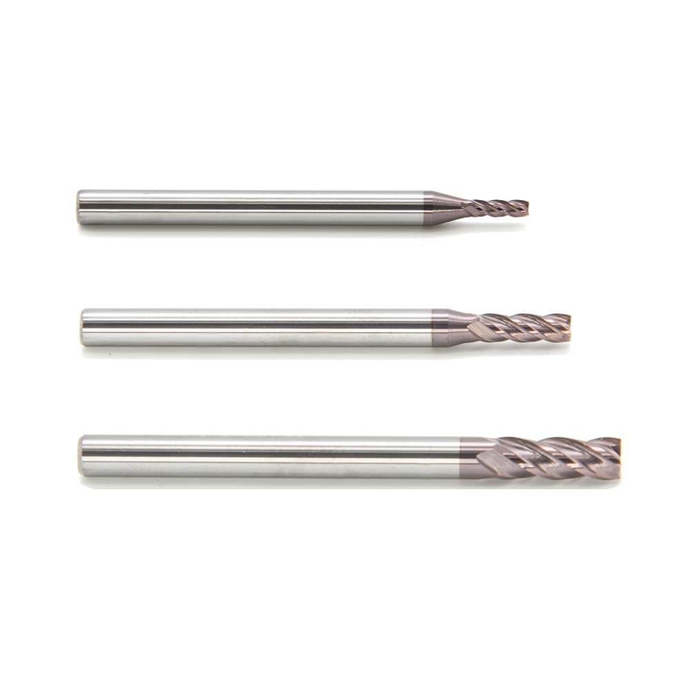 JIANXING 4mm5mm6mm Carbide Speed Square End Mill Set,4 Flute Cutting Tools,HRC 55 Deg,Tialn Coating，Straight Shank Square Nose End Mills Cutter,CNC Router Bits,Rotary Bits Tool,Widely Used in Alloy Steels/Hardened Steels(1 Set): Industrial & Scientific