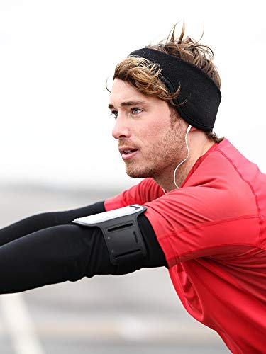 Bbto 3 Pieces Ear Warmer Headband Winter Headbands Fleece Headband For Women Men (Black) #TOP5