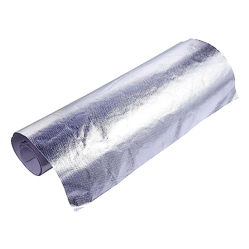 OUNONA Aluminum Foil Tape Self-adhesive Silver Heat Cover Protection Cloth for Insulation Aluminum Foil Tapes for Diy Projects and Home Repair
