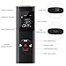 ZOOICE Laser Measurement Tool, 131ft/40M Portable Digital Laser Distance Meter,±1/16 inch High Accuracy, USB Rechargeable, Backlit Display, M/in/Ft Unit Switching, Pythagorean Mode, Measure Distance,