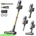 650W/55KPA Aspirateur Balai sans Fil 70min,Proscenic P15+ Aspirateur sans Fil Puissant,Brosse Anti-Enchevêtrement,Autoportante,Télescopique Balai Aspirateur Tapis,Sols Durs,Poils d'animaux et Voiture