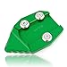 FATExpress Motorcycle CNC Aluminum Kickstand Side Stand Support Pad Plate Extension Pads Foot Pad for 2015-2018 Kawasaki Vulcan S EN650 VN650 EN VN 650 2016 2017 15-18 (Green)