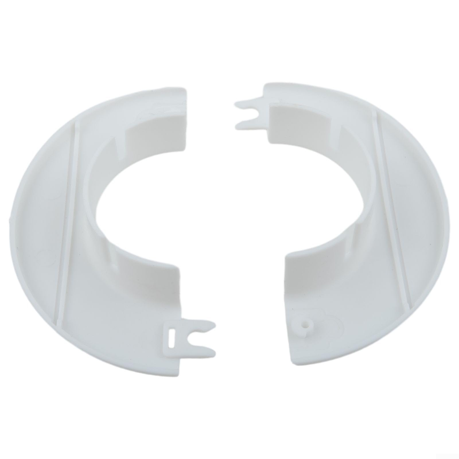 Kabeleinführungsabdeckung, Wandlochkanalabdeckung, PP-Material, Rohrabdeckung, dekorativer Abdeckring für Klimaanlage, Wasserrohr, 40–80 mm, Weiß (60 mm)