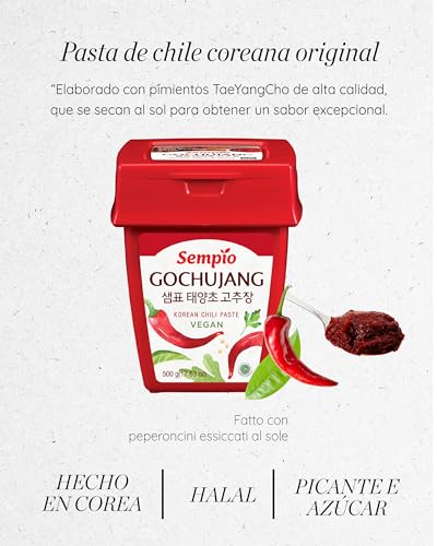 Miniatura 4 de Sempio Gochujang, Pasta De Chile Picante Coreana 500 G