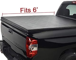 JJ 6ft Bed for Toyota Tacoma 2016-2020 Pickup Fleetside Clamp on Soft Vinyl