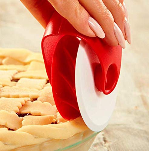 Pastry Wheel Decorator and Cutter, Beautiful Pie Crust, Set of 2