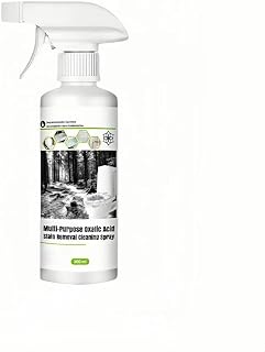 Multi-Purpose Oxalic Acid Stain Removal Cleaning Spray, Stain Remover Professional Strength Spray, Removal of Floor Tile Countertop Stains, Highly Effective Oxalic Acid Toilet Cleaner (300ml)