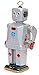 Schylling Men's Sparkling Mike Robot, Multi, One Size