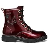 Respirant Geox Bottines J Shaylax pour fille, bordeaux, 33 EU