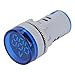 Light Digital-Display Voltage Indicator for Industry Applications Building Electronics Projects(Blue)