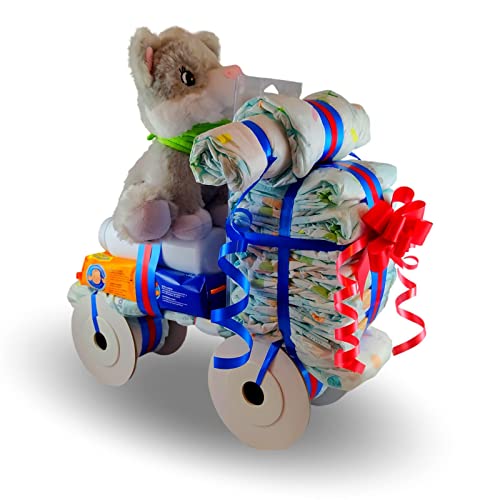 Tarta De Pañales Patinete