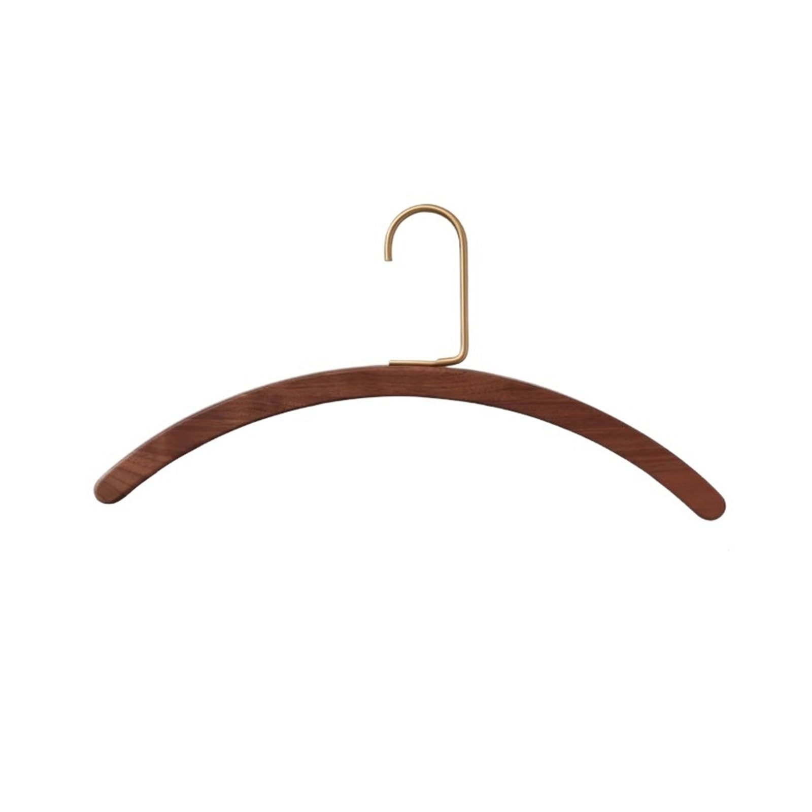 Wooden hangers 3pc Wooden Hanger Natural Walnut Wood for Clothes Storage Rack Household Laundry Hanging Wardrobe Organizer for suit(Color 3)