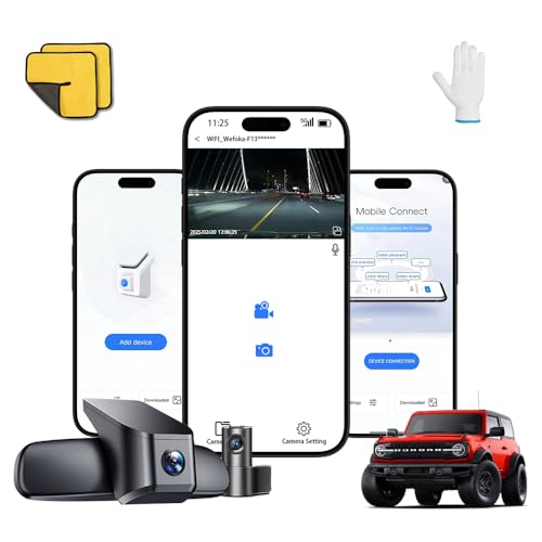 Wefoka 4K Dash Cam (F10pro)