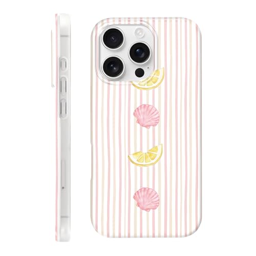 Coque iPhone 14 Pro mignonne motif citrons, le cadeau idéal pour fille