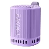 Earaku(イアラク) Bluetooth スピーカー Sora5 31時間連続再生 【高音・低音のバランス・臨場感溢れる3Dサラウンド】 ワイヤレススピーカー TWS機能 Bluetooth5.4 通話切替不要 ハンズフリー通話 ポータブルスピーカー IPX5防水 超コンパクト設計 モダンデザイン × 超軽量（285g）室内用/お風呂/アウトドア/キャンプ (パープル)