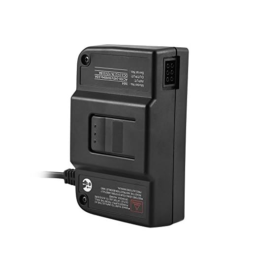 DC 12V Netzteil für 64 N64 (EU) - Ersatznetzteil