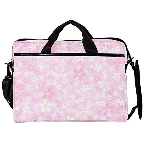 Housse ordinateur portable fleur de cerisier 14 à 15,6 pouces floral