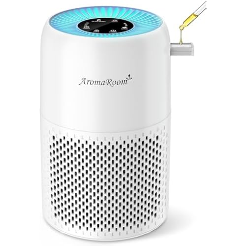 AromaRoom Air Purifiers for Bedroom with True HEPA13 Filters 3-in-1