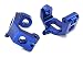 Billet Machined Blue Caster Blocks for Traxxas 1/10 4-Tec 2.0