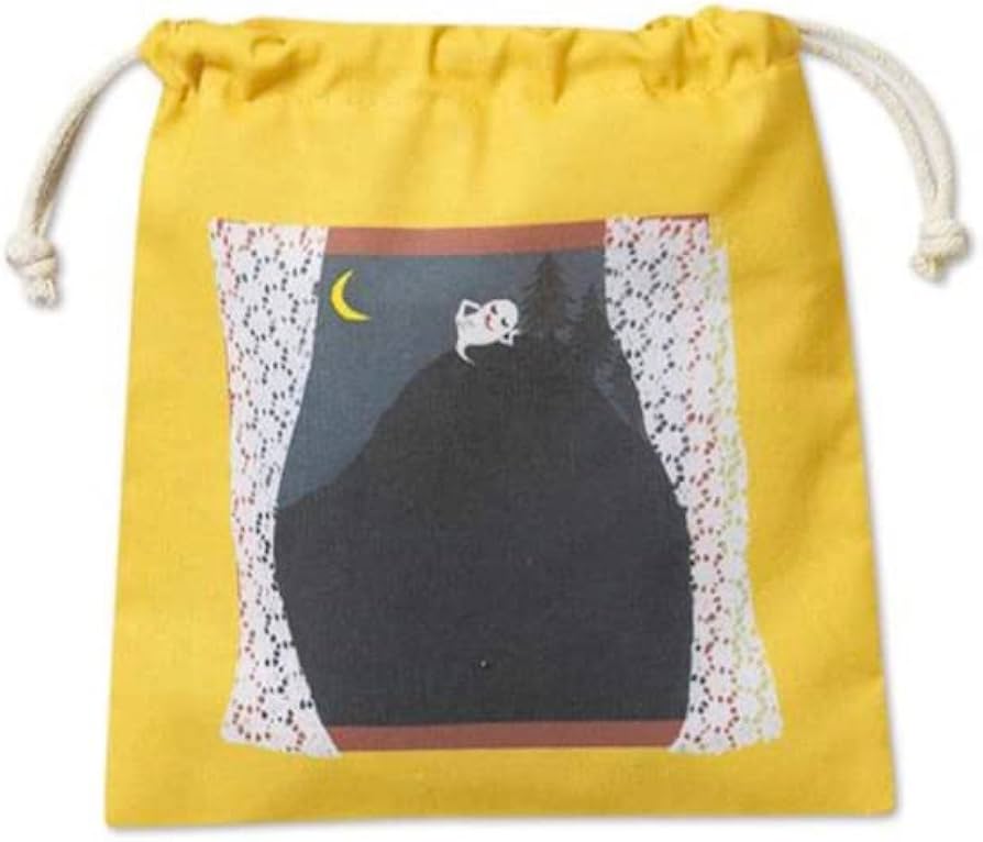 Amazon.co.jp: おばけのてんぷら めがねうさぎ 巾着 ミニ 巾着 ポーチ