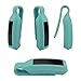 TOMALL Teal Steel Clip Holder for Fitbit Alta/Fitbit Alta HR FitnessTrackers Replacement Accessories