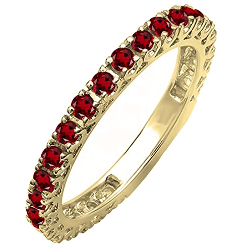 Dazzlingrock garnet eternity band image