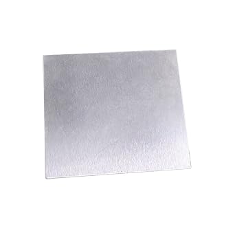 Magnesium alloy sheet  Magnesium Alloy Plate Magnesium Sheet 100 X 200mm Wear Resistant for Industrial Science Mould Laboratory0.5 * 100 * 200mm