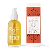 Little Seed Farm Essential Body Oil, Rosemary Patchouli, 4.0 Ounce