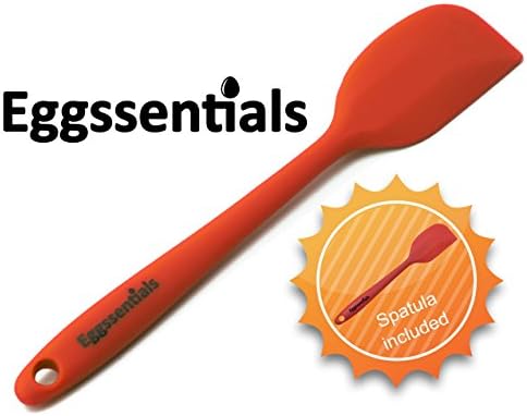Eggssentials Poached Egg Maker - Nonstick 4 Egg Poaching Cups - Stainless Steel Egg Poacher Pan FDA Certified Food Grade Safe PFOA Free with Bonus Spatula