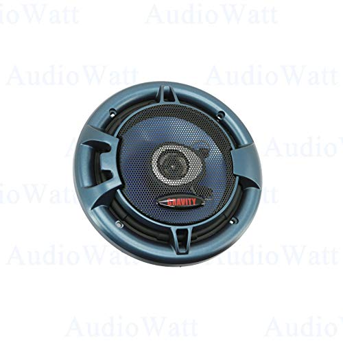 Gravity 4X New Gr-1686H 6.5-Inch 2-Way 460 Watts Peak Power Handling Coaxial Car Audio Speakers Cea Rated Injection Cone Woofer Type 92 Decibel Sensitivity #TOP7