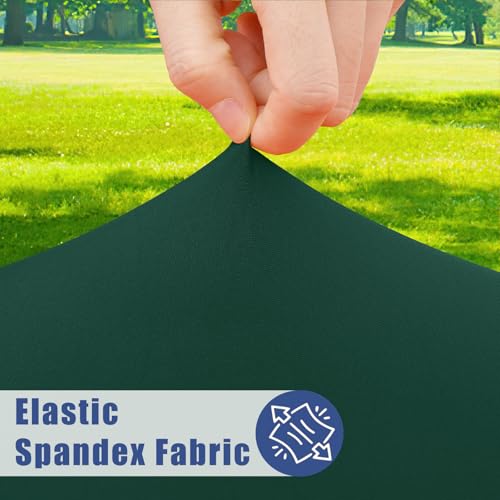 Moosfor 2 Pack Rectangle Spandex Fitted Table Cloth, 6FT Elastic Tablecloth by Moosfor - Used condition - Image 2