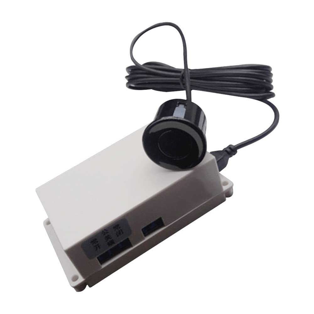 Ultrasonic Range Finder Module, DJLK-003A DC 12V-24V Ultraschallsensor Modul Relaisschalter 5-500 cm Einstellbarer Ultraschall Entfernungsmessmodul für Alarm
