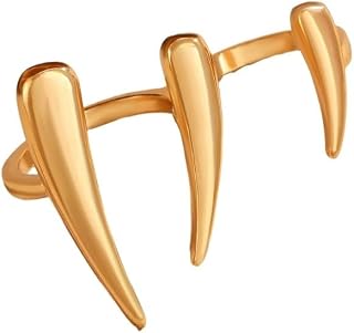 Adjustable Opening Cat Claw Personalise Ring for Men and Women