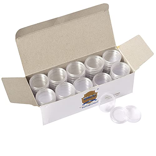 Capsulas para monedas 30mm pack 100 piezas miniatura 7
