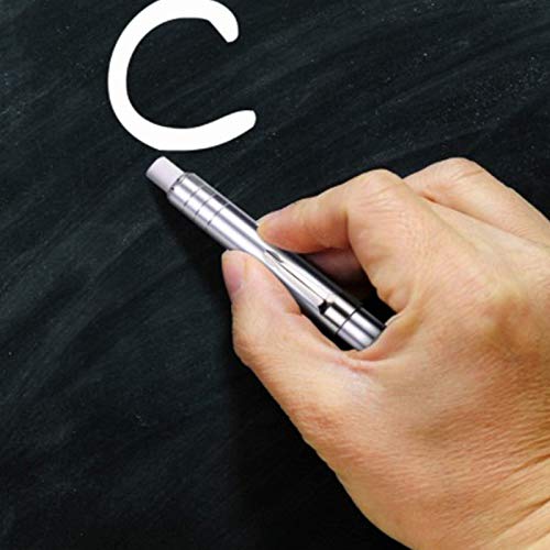 Porte-Craie En Alliage D'Aluminium Argenté 2 PièCes