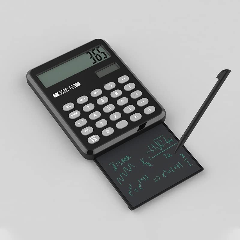 Calculatrice d'écriture manuscrite compacte pour éviter les pannes de batterie