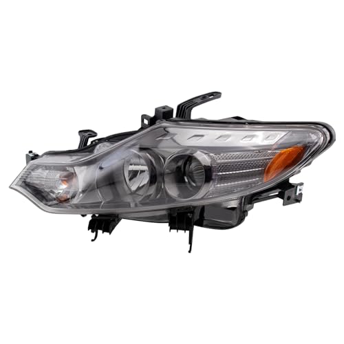 TRQ Driver Side Headlight Assembly Halogen Compatible with 2009-2014 Nissan Murano NI2502185