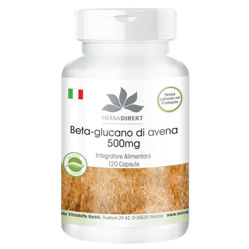 Herbadirekt Beta Glucano 500mg 120 Capsule