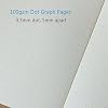 Dotted Notebook Journal, Pocket 3.5 x 5.5 Memo Book - Thick Dot Grid Paper - Total 96 Sheets / 192 Pages
