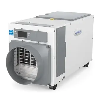 AprilAire E100C Pro 100-Pint Whole-House Dehumidifier with Castors, Energy Star Certified