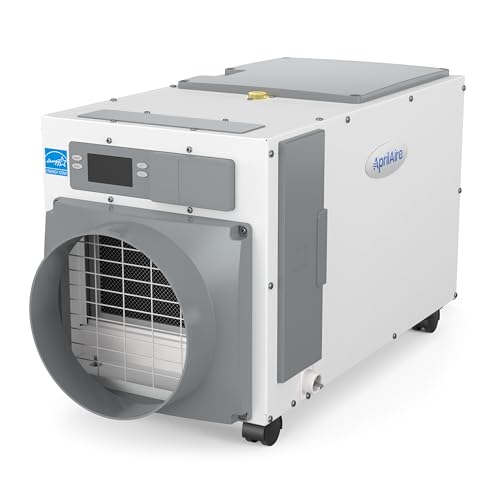 AprilAire E100 Pro 100-Pint Whole-House Dehumidifier, Energy...